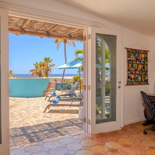 Access to pool