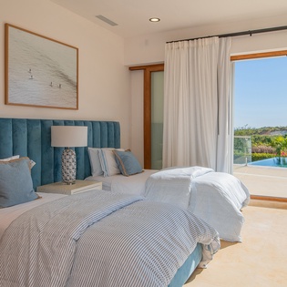 Bedroom suite with outdoor access