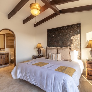 Bedroom suite with terrace access