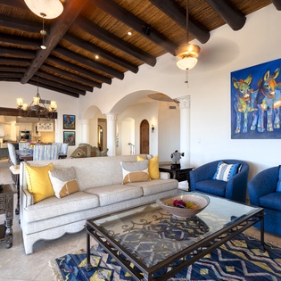 Spacious living area