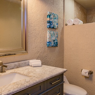 En suite bathroom with walk in shower