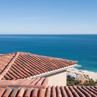 Aerial ocean views