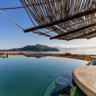 Gorgeous poolside with ocean views