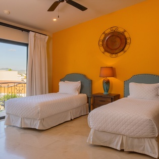 Double bed suite with terrace and view