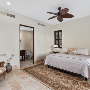 Bedroom suite with terrace access