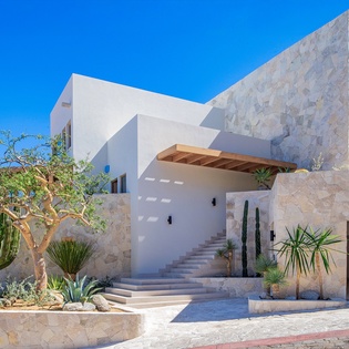 Exterior of villa