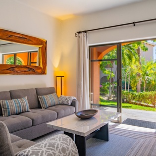 Bright living room