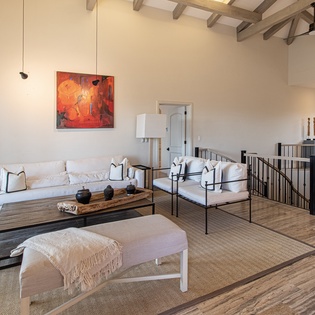 Spacious living area
