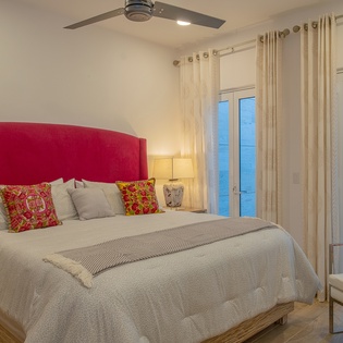 Bedroom suite with outdoor access