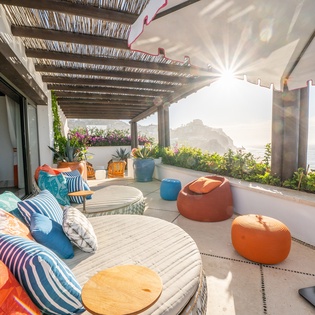 Outdoor seating