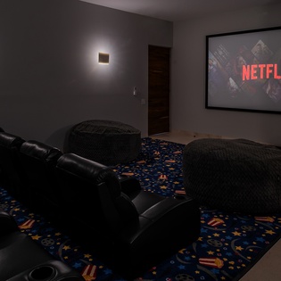 Villa movie theater