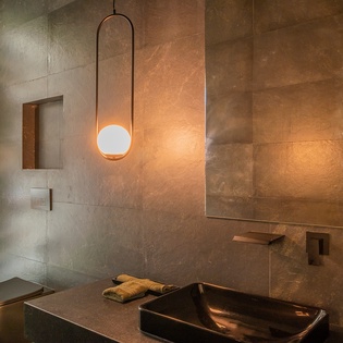En suite bathroom