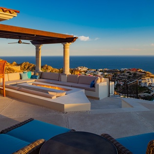 Modern fire pit