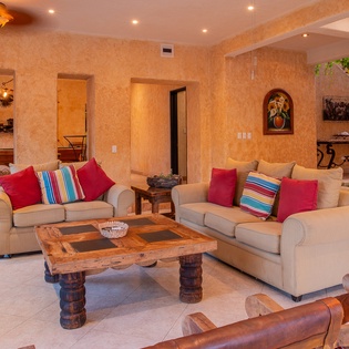 Spacious living area