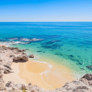 Gorgeous sunny beach