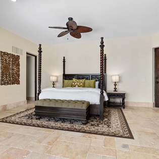Bedroom suite with view