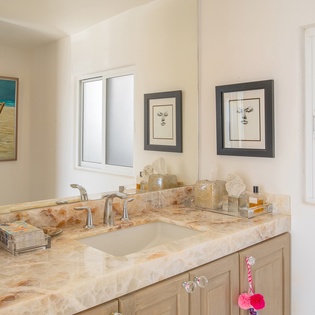 En suite bathroom