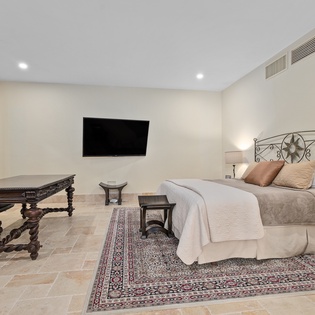 Bedroom suite with office space