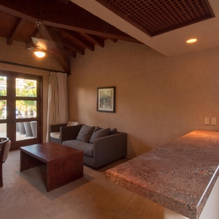 Bonus room with sitting area and kitchen