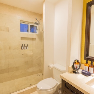 In-suite bathroom