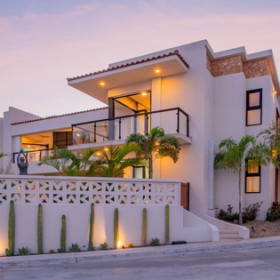 View of villa