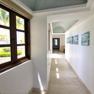 Bright and beautiful hallway