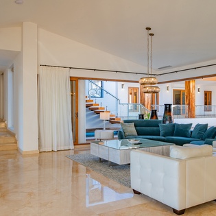 Spacious living area
