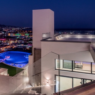 Night time view
