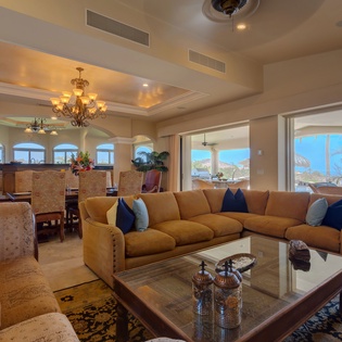 Spacious living area