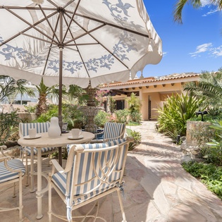 Sunny patio
