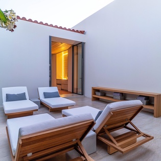 En suite private outdoor area