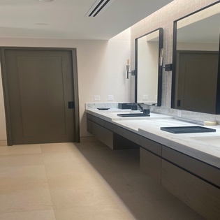 Master bathroom suite