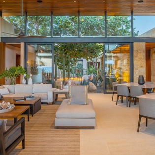 Beautiful architectural living space