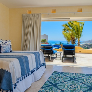 Wake up to stunning ocean vistas from your bed, then step onto your private terrace to soak up the coastal paradise.