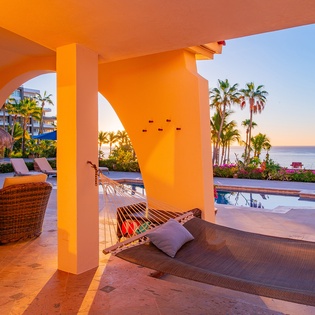 Patio with outdoor seating