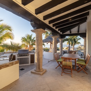 Patio with outdoor seating