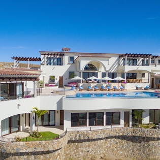 Front villa view