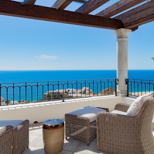 Ocean view terrace