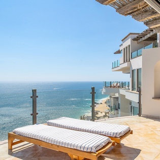 En suite private terrace