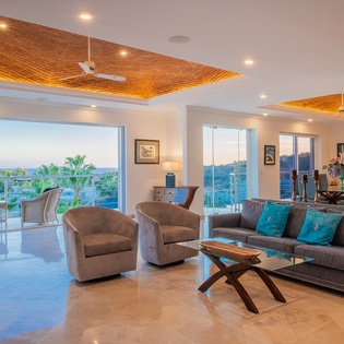 Spacious living area