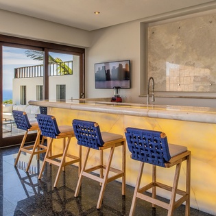 Bar with seating