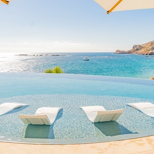 In- Pool lounge chairs