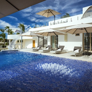 Poolside views