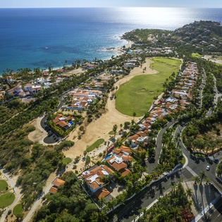 Stunning coastal resort community featuring championship golf course, pristine beaches, and luxury accommodations nestled along the Mediterranean coastline.