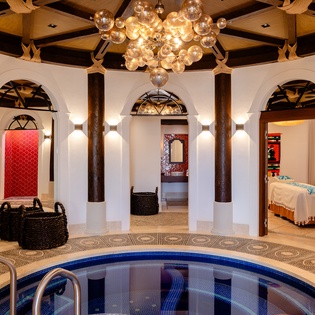 En villa spa