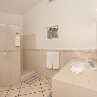 En suite bathroom