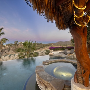 Poolside view