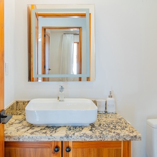 En suite bathroom