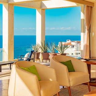 Living space with views