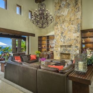 Spacious living area